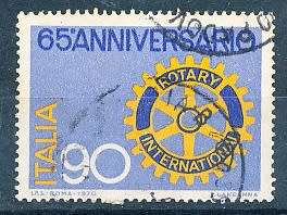 ITALY  1970   -   Rotary International TOP VALUE     -  FINE USED