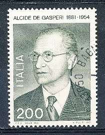 ITALY  1981   -      Birth of Gasperi    SINGLE ISSUE     -  FINE  USED
