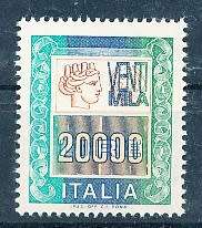 ITALY  1987   - New Value  20 000L    -  FINE  MINT