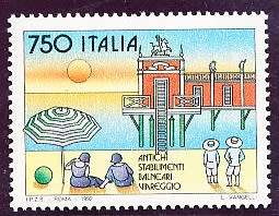 ITALY  1992   - Beach Resorts - Viareggio  SINGLE ISSUE    -  FINE  MINT