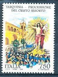 ITALY  1994   -   Honoring Apparition of Christ  SINGLE ISSUE    -  FINE  MINT