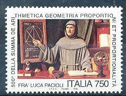 ITALY  1994   -   Proportioni et Proportionalita  SINGLE ISSUE    -  FINE  MINT