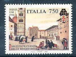 ITALY  1994   -   Brotherhood of Mercy  SINGLE ISSUE    -  FINE  MINT