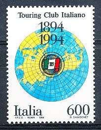 ITALY  1994   -  Italian Touring Club  SINGLE ISSUE    -  FINE  MINT