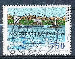 ITALY  1996   -   Anniversary of RAMOGE   SINGLE ISSUE     -  FINE  USED