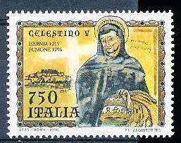 ITALY  1996   -  Death of St.Celestine V   SINGLE ISSUE     -  FINE  MINT