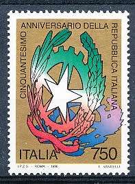 ITALY  1996   -  Italian Republic  SINGLE ISSUE     -  FINE  MINT