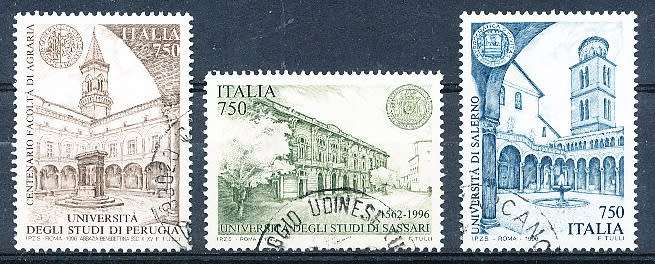 ITALY  1996   -   National Schools  FULL SET      -  FINE  USED