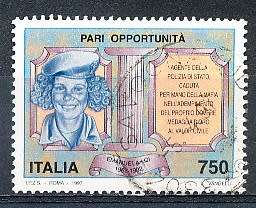 ITALY  1997   -    Equal Opportunity  SINGLE ISSUE     -  FINE  USED