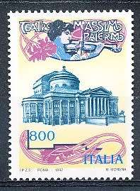 ITALY  1997   -  Theatre of Palermo   SINGLE ISSUE     -  FINE  MINT