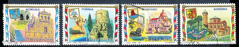 ITALY  1997   -  Tourism - 24th Issue FULL SET     -  FINE  USED