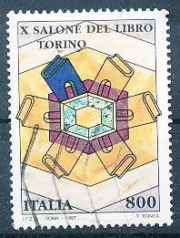 ITALY  1997   -   Turin Book Show   SINGLE ISSUE     -  FINE  USED