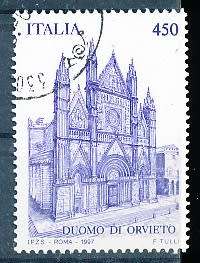 ITALY  1997   -  Orvieto Cathedral   SINGLE ISSUE     -  FINE  USED