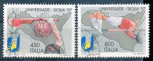 ITALY  1997   -    University Games of Sicily  FULL SET -  FINE  USED