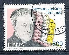 ITALY  1997   -   Antonio Rosmini  SINGLE ISSUE -  FINE  USED