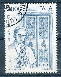 ITALY  1997   -    Birth of Pope Paul VI  SINGLE ISSUE -  FINE  USED