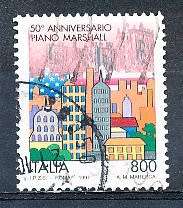 ITALY  1997   -    Marshall Plan  SINGLE ISSUE -  FINE  USED