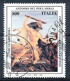 ITALY  1998   -   Antonio del Pollaiuolo   SINGLE ISSUE -  FINE  USED