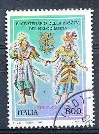 ITALY  1998   -  Birth of the Melodrama  SINGLE ISSUE -  FINE  USED