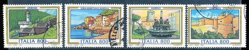 ITALY  1998   -  Tourism  FULL SET  -  FINE  USED