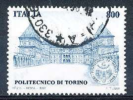 ITALY  1998   -  Turin Polytechnic  SINGLE ISSUE -  FINE  USED
