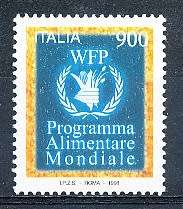 ITALY  1998   -   World Food Program  SINGLE ISSUE -  FINE  MINT