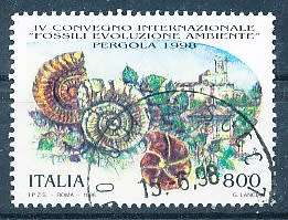 ITALY  1998   -   Evolution and Environment  SINGLE ISSUE -  FINE  USED