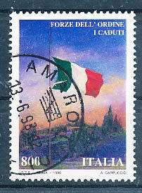 ITALY  1998   -   Fallen of the Armed Forces  SINGLE ISSUE -  FINE  USED