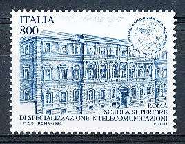 ITALY  1998   -  Telecommunications, Rome   SINGLE ISSUE -  FINE  MINT