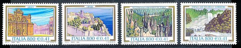 ITALY  1999   -  Tourism  FULL SET    -  FINE  MINT