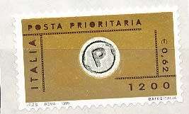 ITALY  1999   -   Priority Mail  SINGLE ISSUE    -  FINE  MINT