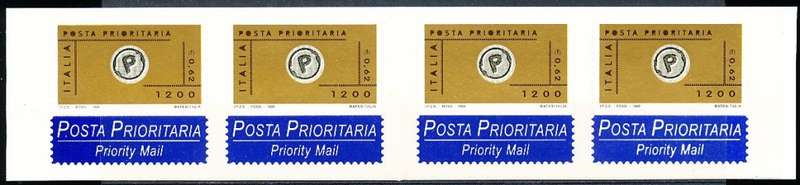 ITALY  1999   -   Priority Mail  COMPLETE  BOOKLET    -  FINE  MINT