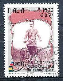 ITALY  2000   -    International Cycling Union  SINGLE ISSUE     -  FINE  USED