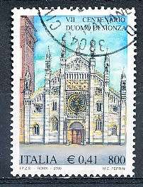 ITALY  2000   -    Cathedral of Monza  SINGLE ISSUE     -  FINE  USED