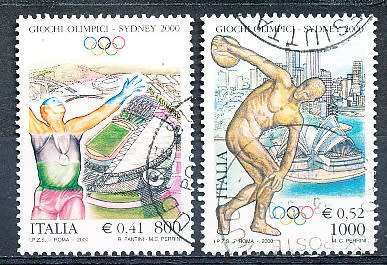 ITALY  2000   -  Olympic Games, Sydney  FULL SET  -  FINE  USED