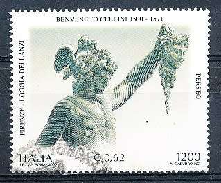 ITALY  2000   - Benvenuto Cellini  SINGLE ISSUE     -  FINE  USED