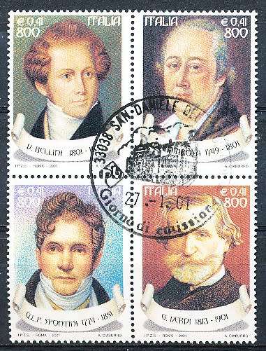 ITALY  2001   -  Lyrical Theatre  FULL SET    -  FINE  USED
