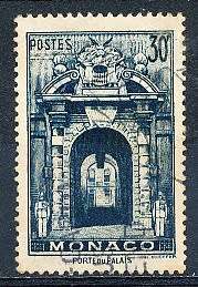 MONACO  1951   -  Local Motives   TOP VALUE      -  FINE USED