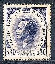 MONACO  1960   - Prince Rainier III    0,3F      -  FINE USED