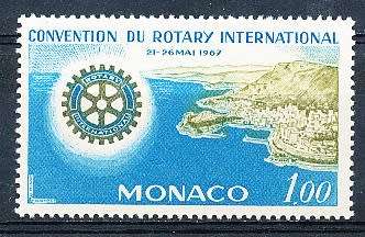 MONACO  1967  -   Rotary International Convention   SINGLE ISSUE  - FINE  MINT