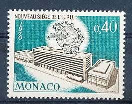 MONACO  1970   -    U.P.U. Headquarters Building   SINGLE ISSUE  - FINE  MINT
