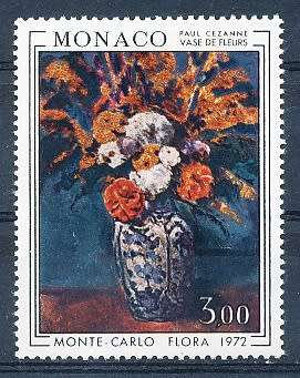 MONACO  1972   -  Flower Show  SINGLE ISSUE  - FINE  MINT