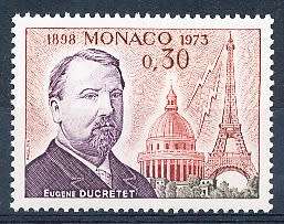 MONACO  1973   -  Hertzian Radio Link  SINGLE ISSUE  - FINE  MINT
