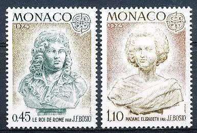 MONACO  1974   -     EUROPA Stamps -    FULL SET   - FINE  MINT