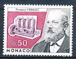 MONACO  1974   -  Fernand Forest  SINGLE ISSUE  - FINE  MINT
