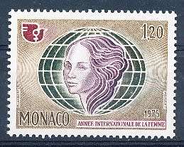 MONACO  1975   -   Women's Year  SINGLE ISSUE  - FINE  MINT