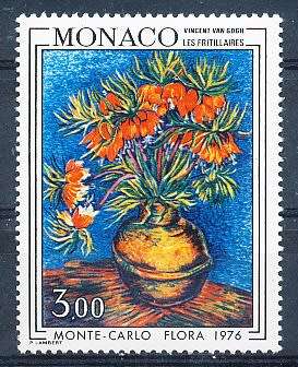 MONACO  1976   -   Monte Carlo Flower Show  SINGLE ISSUE  - FINE  MINT