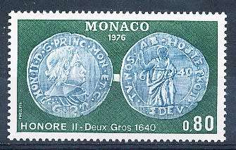 MONACO  1976   -  Monaco Numismatics  SINGLE ISSUE    - FINE  MINT