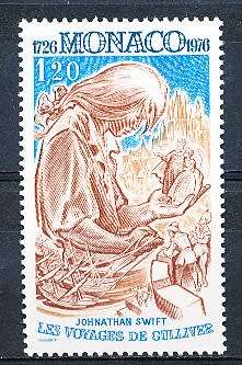 MONACO  1976   -  Gulliver's Travels  SINGLE ISSUE    - FINE  MINT