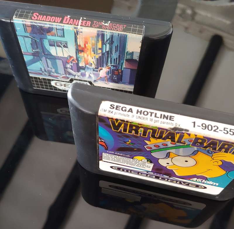 Loose Sega Mega drive Games
